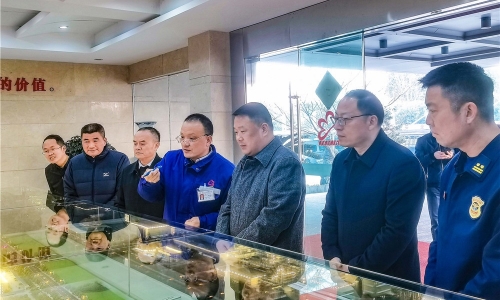 嘉兴市委常委、常务副市长朱苗莅临腾博会官网嘉兴石化调研