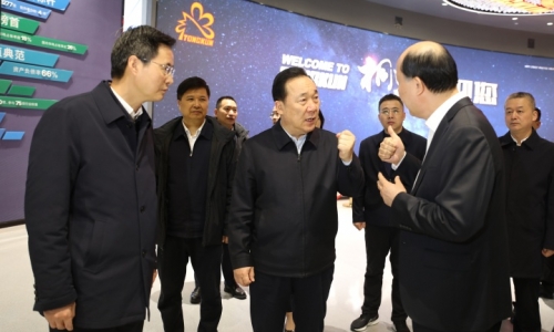 浙江省委副书记、省长王浩莅临腾博会官网调研