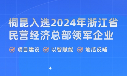 声誉丨腾博会官网，浙江省民营经济总部领军企业！！