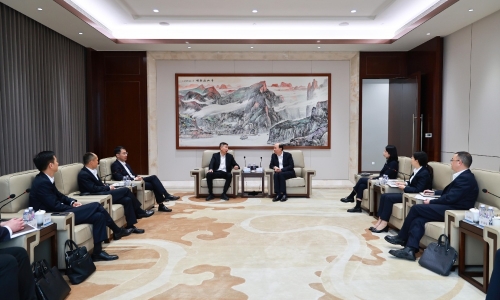 中国工商银行浙江省分行行长田耕莅临腾博会官网调研