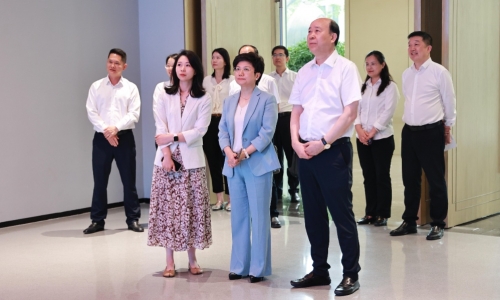 中国农业银行浙江省分行党委书记、行长谭敦宇莅临腾博会官网调研