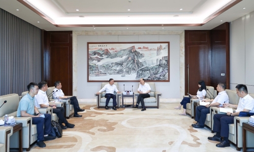 如东县委书记杨万平莅临腾博会官网调研