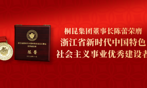 陈蕾董事长荣膺“浙江省新时代中国特色社会主义事业优异建设者”并在大会讲话